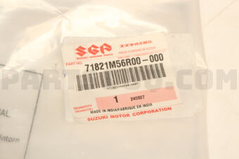 71821M56R00 HOLDER, RR BUMPER SIDE, R