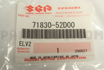 7183052D00 BRACKET, RR BUMPER SIDE RH
