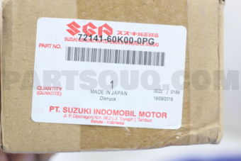 7214160K000PG GARNISH,F/GRILLE LOWER(CHROME)