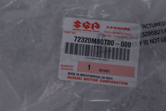 72320M80T00 LINING COMP,FRONT FENDER,R