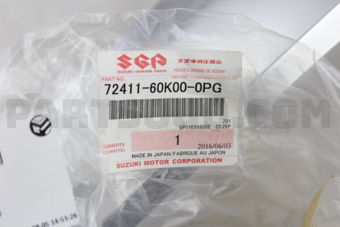 7241160K000PG GARNISH,FRONT HOOD