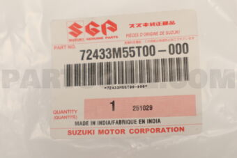 72433M55T00 COVER,FRONT END LOWER