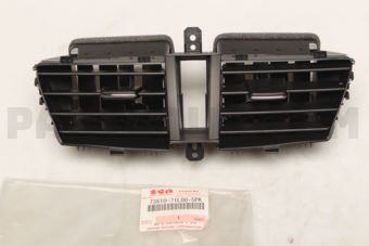7361071L005PK LOUVER, CTR VENT (BLACK)