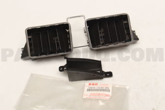 7361071L005PK LOUVER, CTR VENT (BLACK)