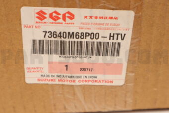 73640M68P00HTV LOUVER, SIDE VENT A1K310/412