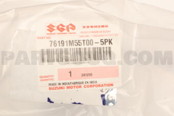 76191M55T005PK Suzuki TRIM,TAIL END