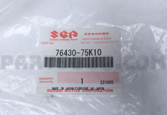 7643075K10 CABLE COMP,FUEL LID OPENER
