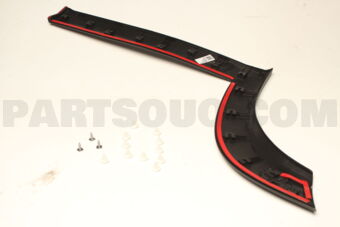 77540M74T005PK GUARD ASSY,RR DOOR SPLASH,L