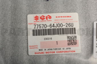7757064J0026U GUARD ASSY,RR QUARTER SPLASH,R