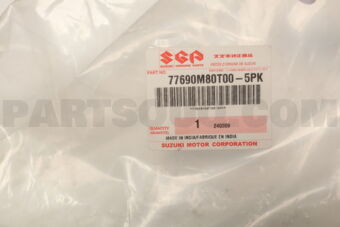77690M80T005PK GUARD ASSY,REAR DOOR SPLASH,L
