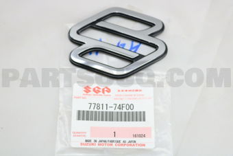 7781174F00 EMBLEM, BACK S