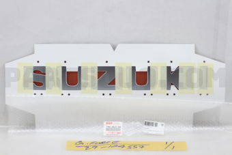 7782165J01ZGH EMBLEM, SUZUKI