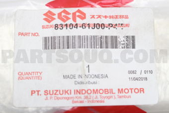 8310461J00P4Z HANDLE DOOR INSIDE LH