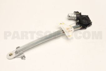 83501M55T00 REGULATOR ASSY,REAR WINDOW,RH