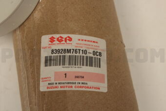 83928M76T100CB TAPE,REAR DOOR OUTER FR,L