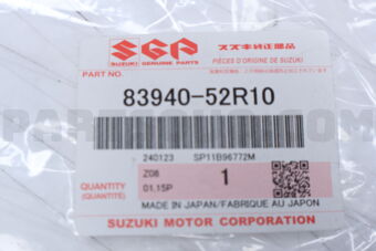 8394052R10 GARNISH,BACK DOOR LWR A2L