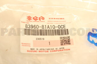8396081A100CE CARRIER  SPARE TIRE