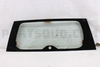 8458065J02 GLASS,BACK DR WINDOW