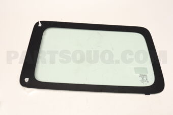 8458078R02 GLASS,QTR WINDOW,R