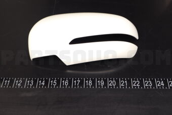 84728M72R20ZHJ COVER, MIRROR VISOR LH (WHITE)