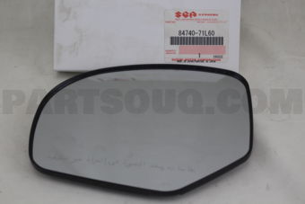 8474071L60 GLASS COMP,OUT RR VIEW MIR,L