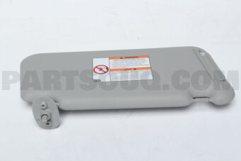 8480277K70J0T SUNVISOR ASSY,L