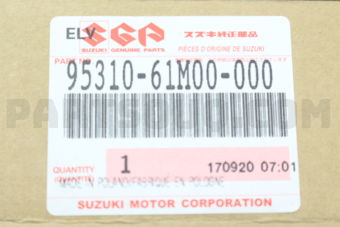 9531061M00 CONDENSER ASSY AKK416 E24