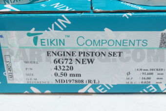 432200050 PISTON  050 6G72 NEW