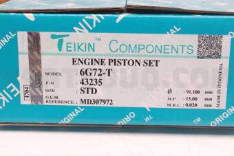 43235STD PISTON SET STD 6G72-T (SET OF 4)