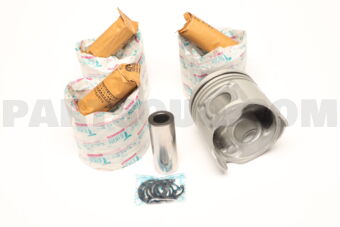 43608ASTD PISTON SET STD 4D35 ALFIN (SET OF 4)