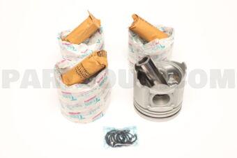 43608ASTD PISTON SET STD 4D35 ALFIN (SET OF 4)