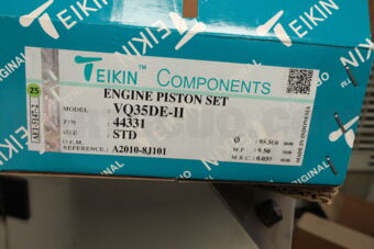 44331STD PISTON SET STD VQ35DEII (SET OF 4)