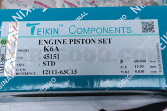 45151STD PISTON SET STD K6A (SET OF 1)