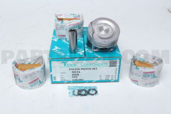 45656STD PISTON SET STD M13A SUZ (SET OF 1)