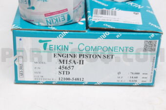45657STD PISTON SET STD M15A-II (SET OF 1)