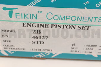 46127STD PISTON SET STD 2B (SET OF 1)