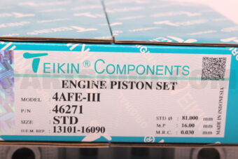 46271STD PISTON SET STD 4AFE3 (SET OF 1)