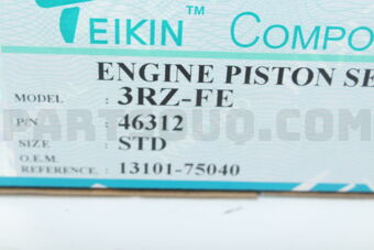 46312STD PISTON SET STD 3RZFE (SET OF 1)