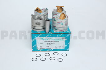 46602ASTD PISTON SET STD 2L-T ALFIN (SET OF 1)
