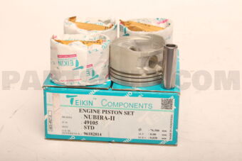 49105STD PISTON SET STD NUBIRA 1 (SET OF 1)