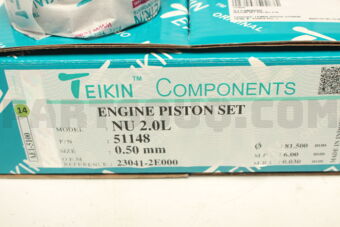 511480050 PISTON SET 050 NU 2.0L