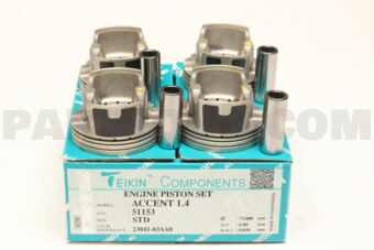 51153STD PISTON STD ACCENT 1.4