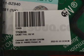 TF9281NK GASKET FULL 3SZ-VE