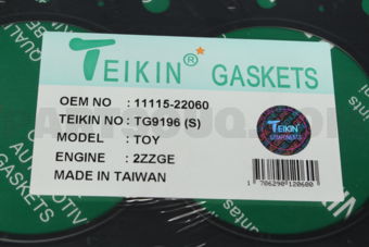 TG9196S GASKET HEAD 2ZZ