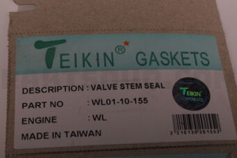 WL0110155 VALVE SEAL  WL 12VALVE