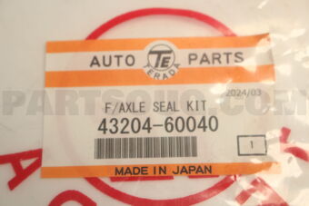 4320460040 AXLE SEAL KIT