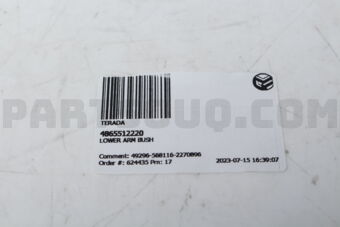 4865512220 LOWER ARM BUSH