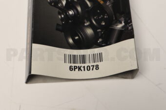 6PK1078 V-BELT