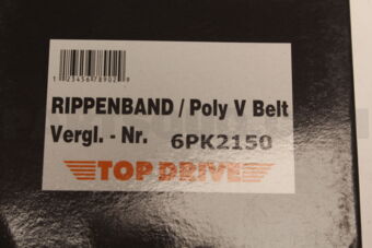 6PK2150 V-RIBBED BELTS