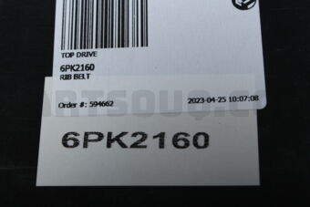 6PK2160 RIB BELT